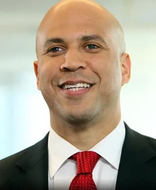 Cory A Booker official portrait