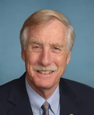 Angus S King Jr. official portrait