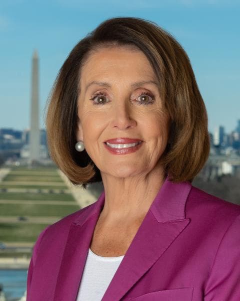 Nancy Pelosi official portrait